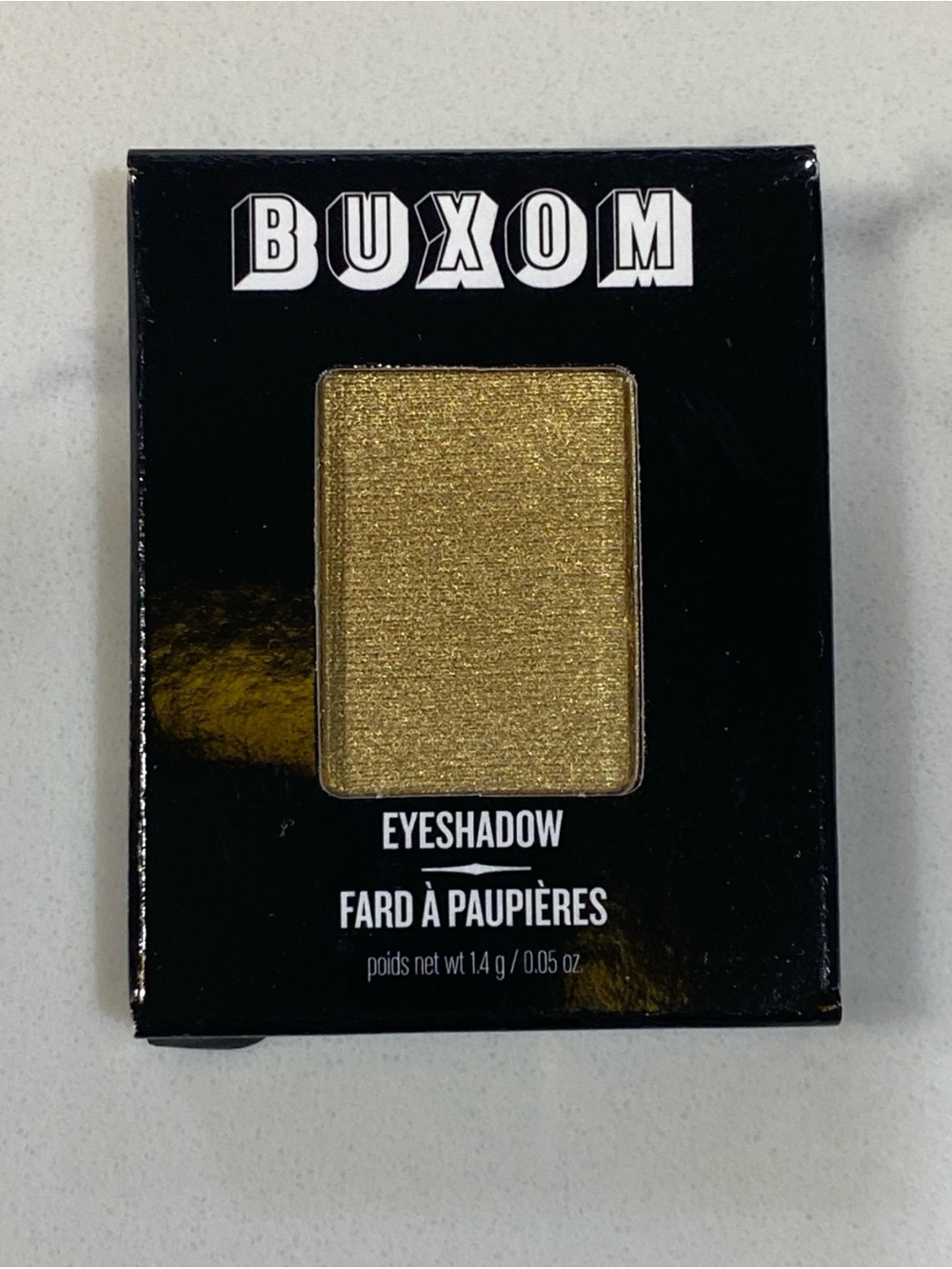 BUXOM Shimmering Gold Eyeshadow 24KT Stilettos single bar refill NIB